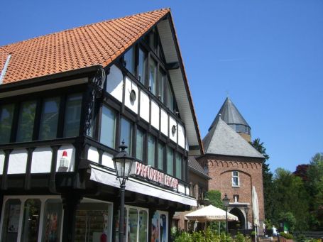 Brüggen : Klosterstraße, Ortskern, Fußgängerzone